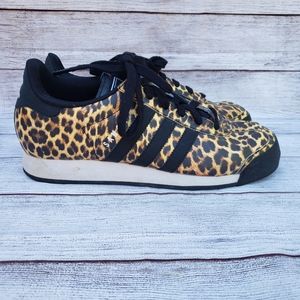 adidas samoa leopard